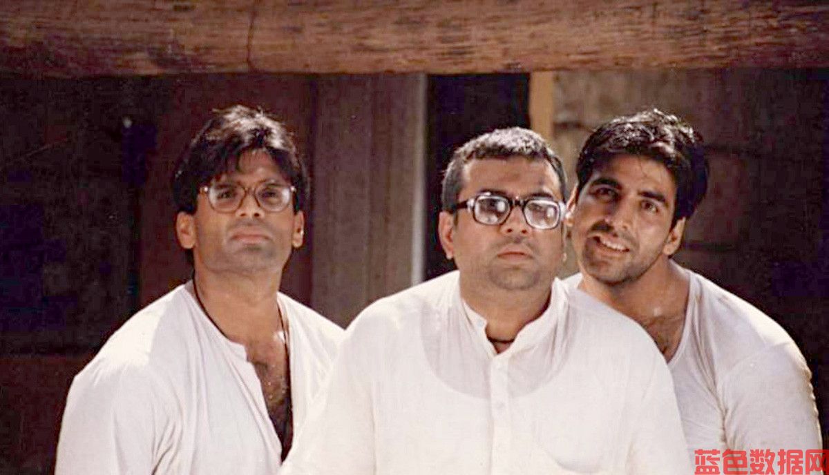 Akshay Kumar, Suniel Shetty和Paresh Rawal